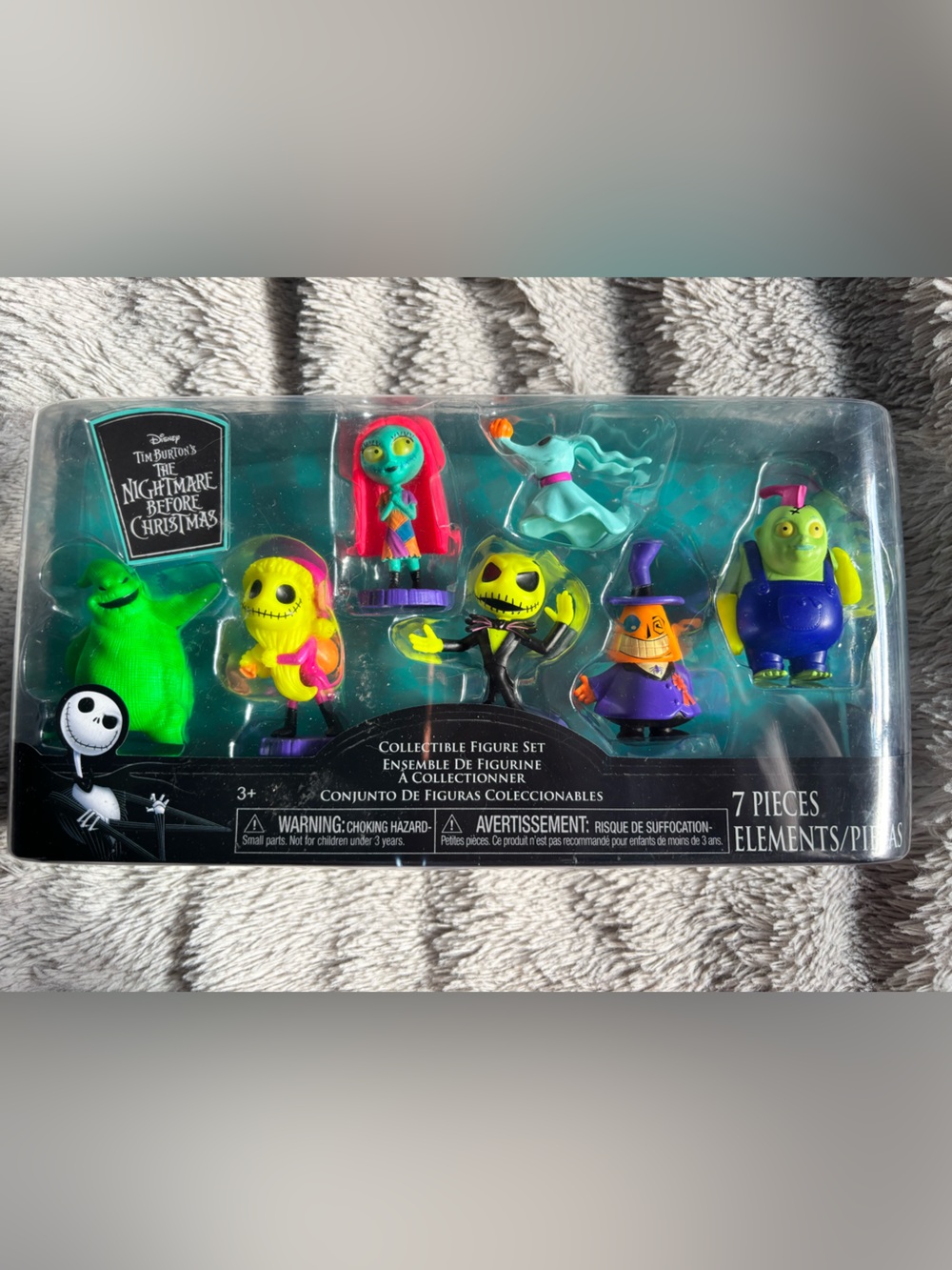 The Nightmare Before Christmas 7-Piece Figure Set - Multicolor